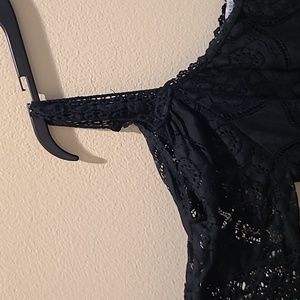 Cold Shoulder Black Dress